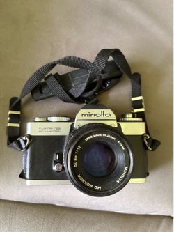 Minolta Camera XD5 vintage camera