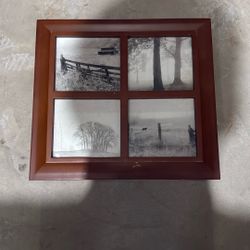 Picture Frame Box With Drink Coasters