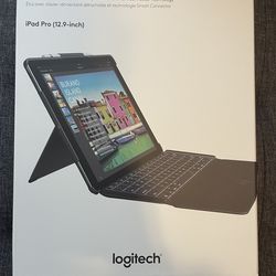 Brand New Logitech iPad Pro 12.9 Inch Keyboard Case