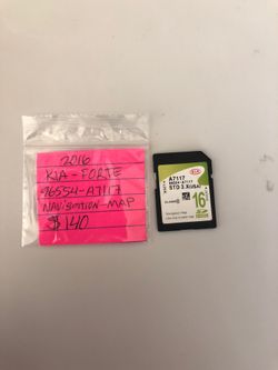 Kia Forte SD card