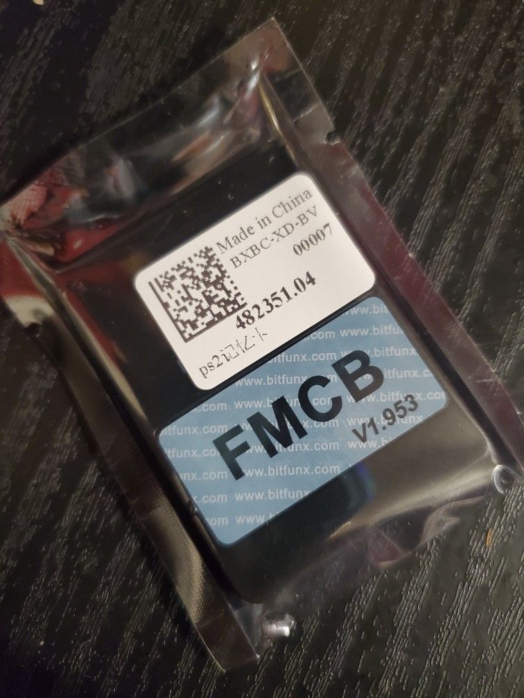 PS2 Memory Card 64mb McBoot Modded