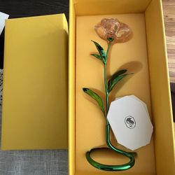 Swarovski Peony Crystal – Elegant Collectible (Moving Sale)