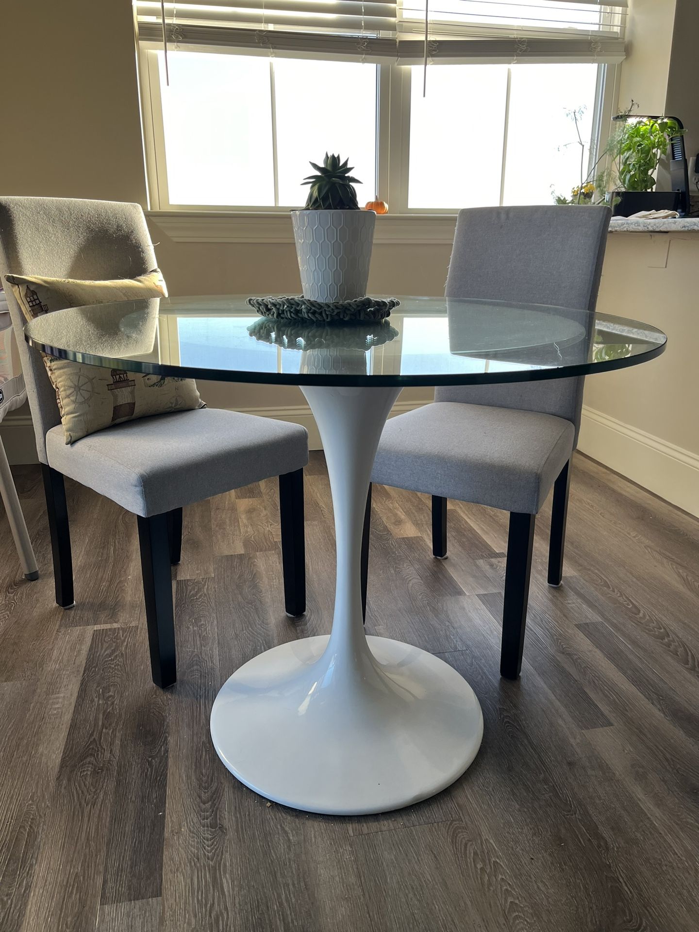 Modern Glass Dining Table
