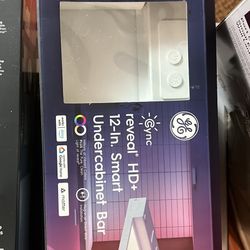 12 in. Plug-In White Integrated LED Under Cabinet Light Cync Reveal Smart Color Changing Hardwired/1-Pack