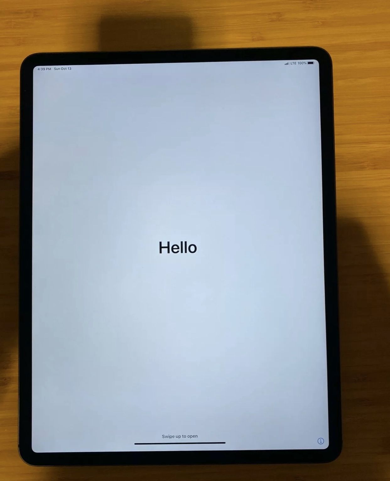 Apple iPad Pro 12.9in, 256GB, Cellular (Unlocked), Space Gray, 3rd Gen. (2018