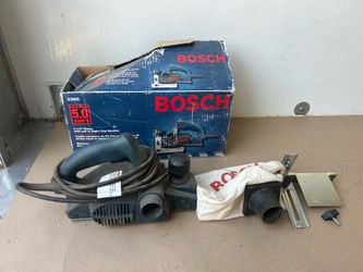Bosch 3365 3-1/4” Electric Planer + Accessories & Box