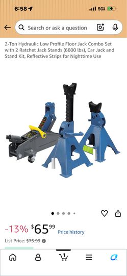 Jack and 2 stands