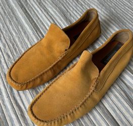Timberland Size 10 Mens Casual Leather Slip On Yellow leather