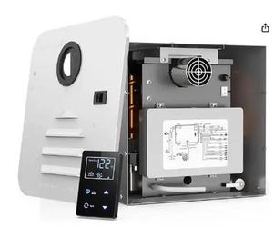 Brand New in box 15”x15” Door Tankless 60,000BTU RV Water Heater, Digital panel, Energy Saving