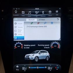 Subaru forester  stereo Tesla Style