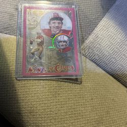 Joe Montana Illusion Card 
