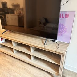 Oak tv stand