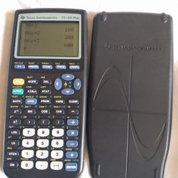 TEXAS INSTRUMENT TI-83 PLUS GRAPHING CALCULATOR 