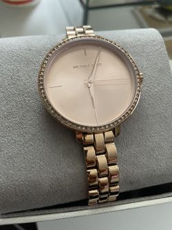 Michael Kors Women's Charley Three-Hand Rose Gold-Tone Alloy Watch