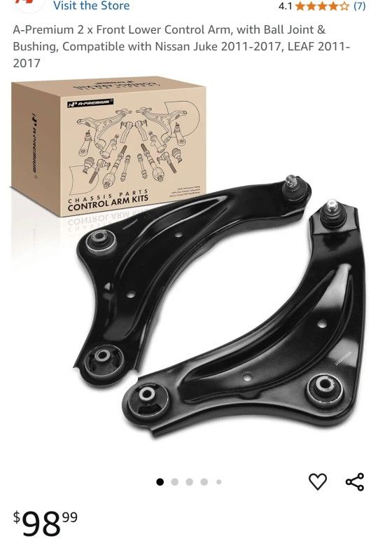 2011 JUKE control Arms. New.
