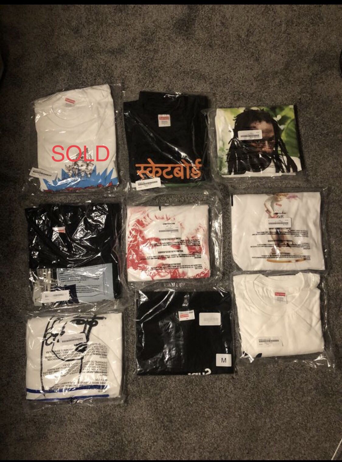Supreme T-Shirts - M, L, XL