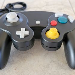 GameCube Controller - Black - Nintendo Wii Joystick