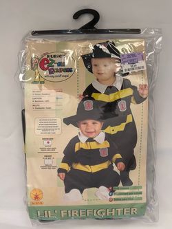 Baby 0-9 months LIL’ FIREFIGHTER costume