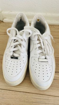 Nike Air Force 1 ’07 Triple White – Size 7 – Clean White Sneakers