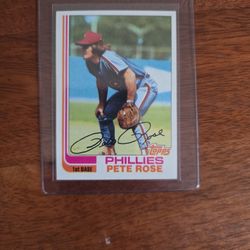 1982 Topps Pete Rose 