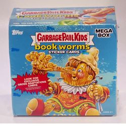 Garbage Pail Kids Book Worms Mega Box Factory Sealed 