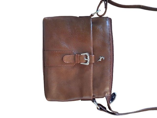 Ashwood Brown Leather Crossbody