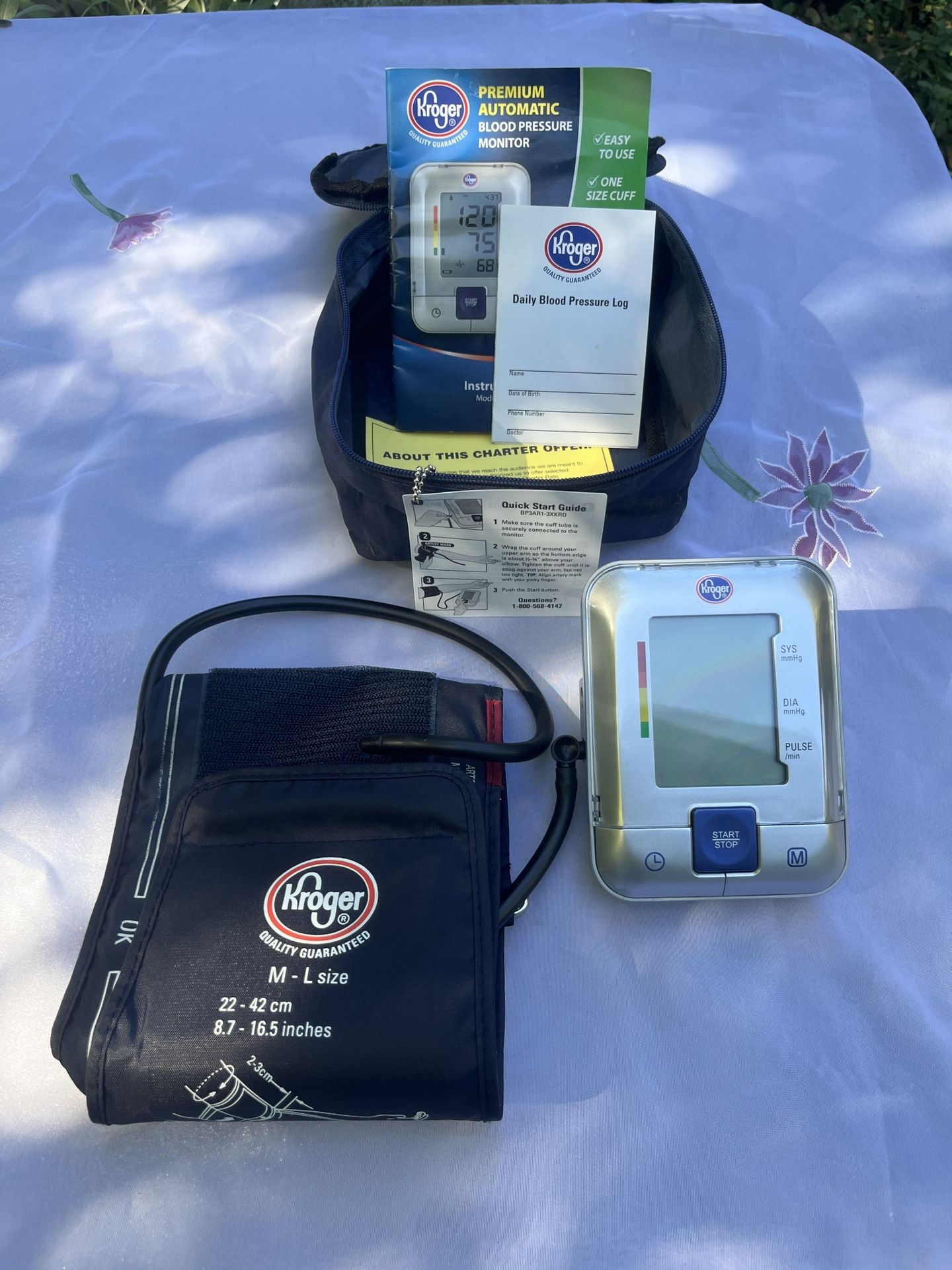 Kroger Blood Pressure Automatic Arm Monitor
