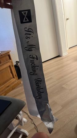 It’s My Fucking Birthday Sash