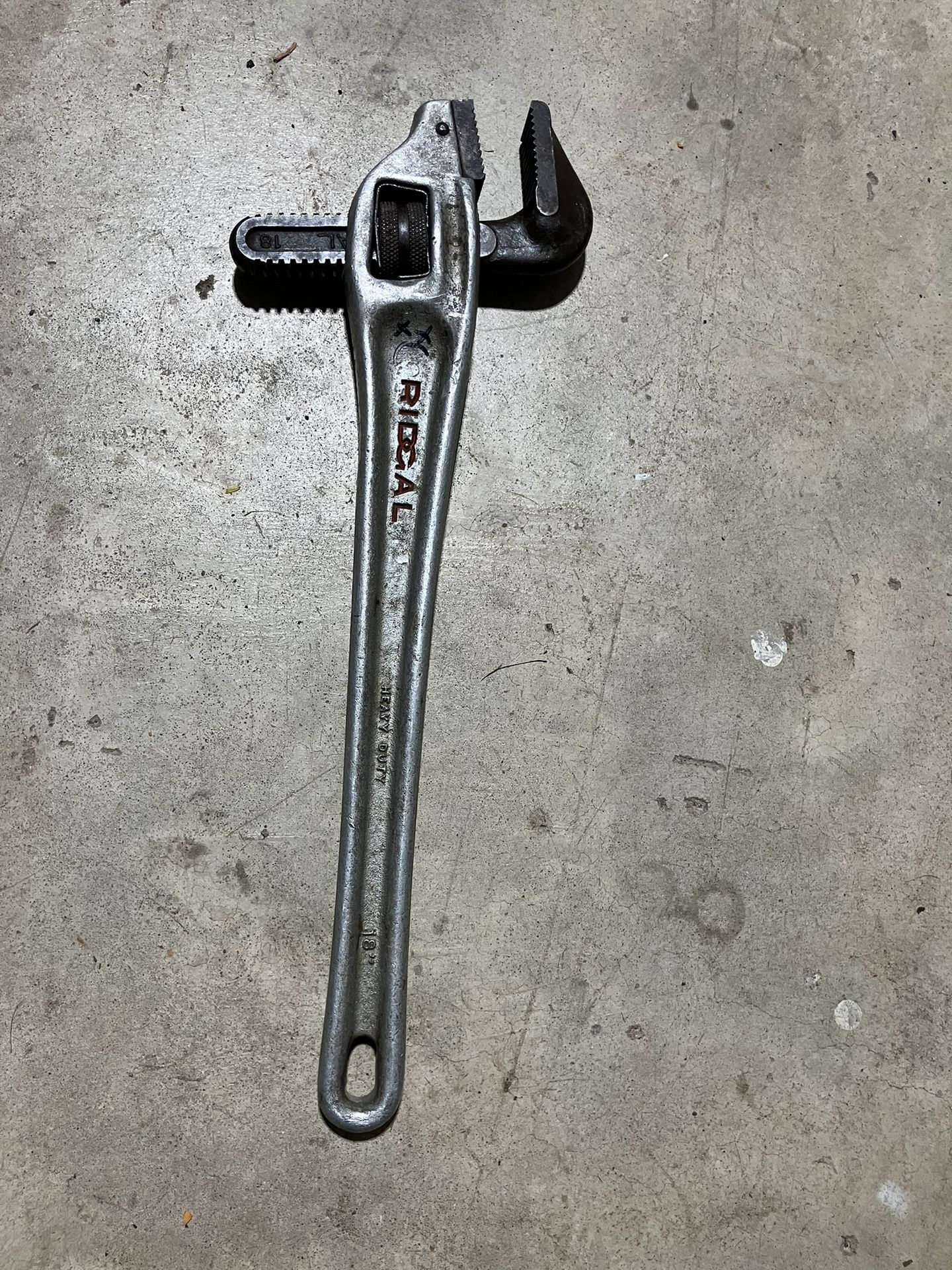 Ridgid 18” Aluminum Offset Pipe Wrench 