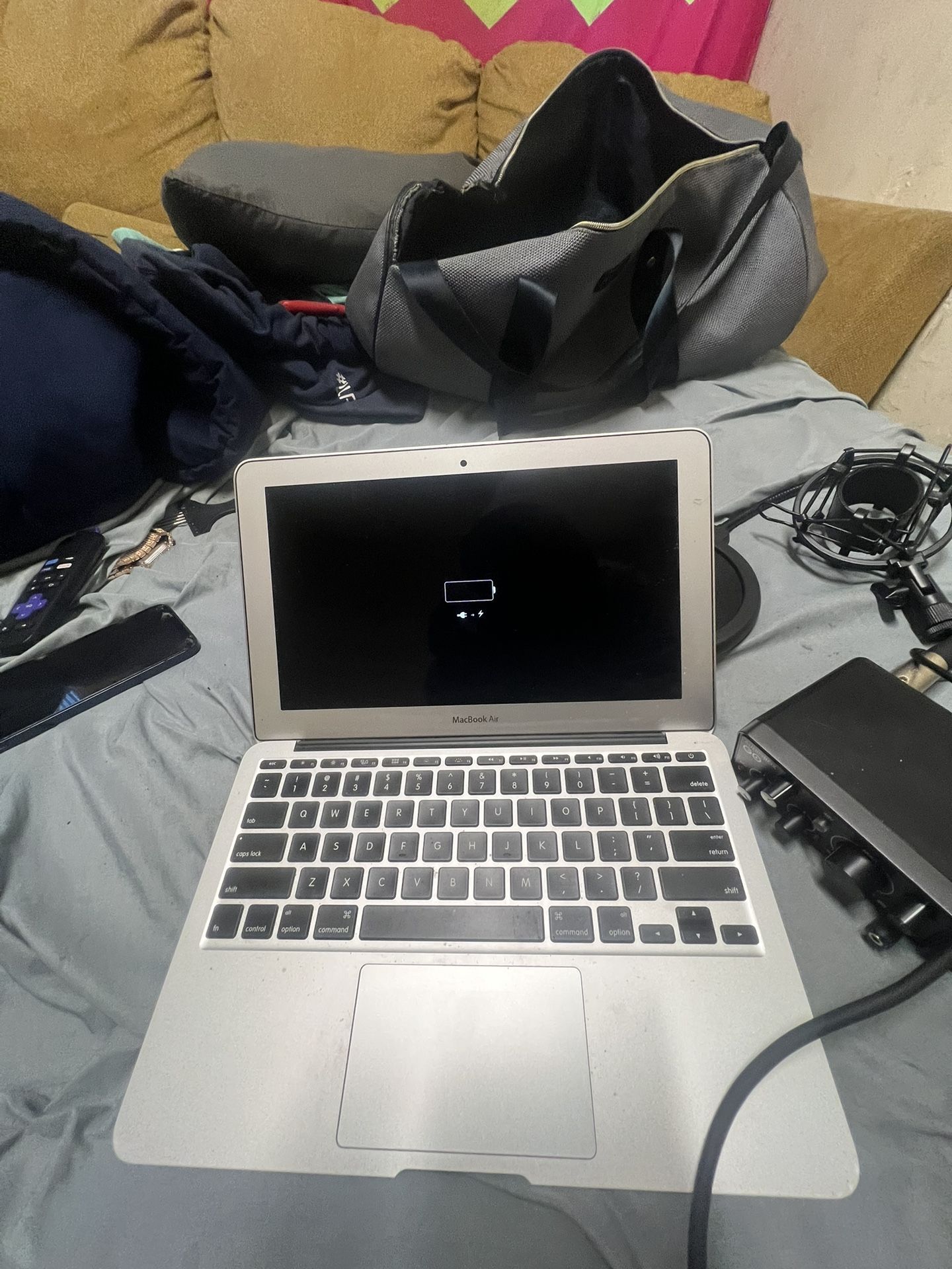 Macbook Air And Studio Equipment
