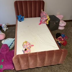 Toddler Bed And Mattress It Has Protector 