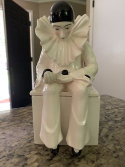 Vintage Clown Jewelry Box