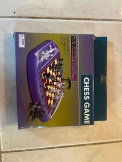 Portable chess game new in box