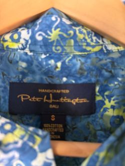 Unique Pete Hamilton Balinese handcrafted shirt