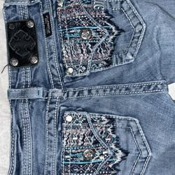 Bootcut miss me jeans size 10 kids