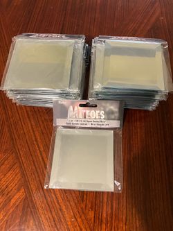 4 inch square beveled mirrors (Qty. 30)