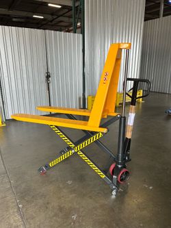 Scissors pallet jack and pallet truck Brand new