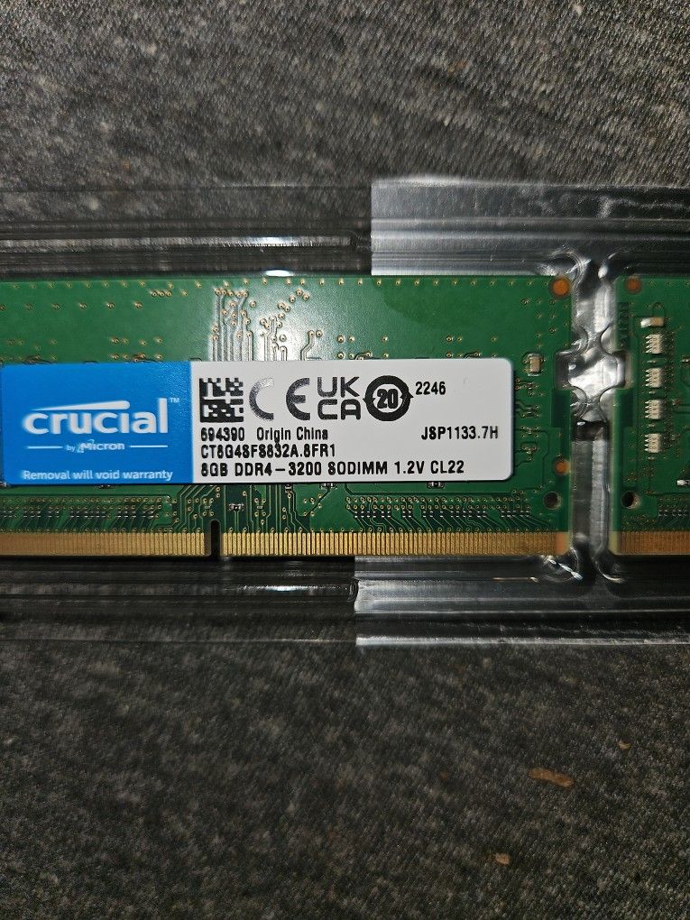 Crucial 16GB SODIMM DDR4 3200