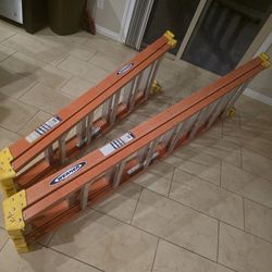 8ft ladder and 6ft ladder