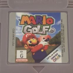 Mario Golf GBC Gameboy Color Video Game Cartridge 