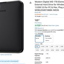 A whole lotta music on a 1TB hard drive 