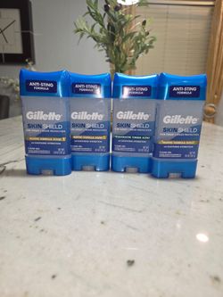 Gillette deodorant $4 each