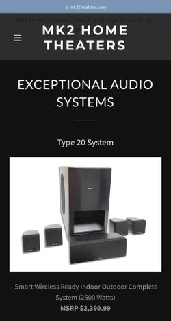 Surround Sound System