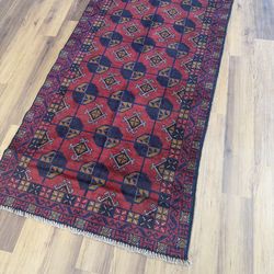 Handmade Wool Afghan Area Rug