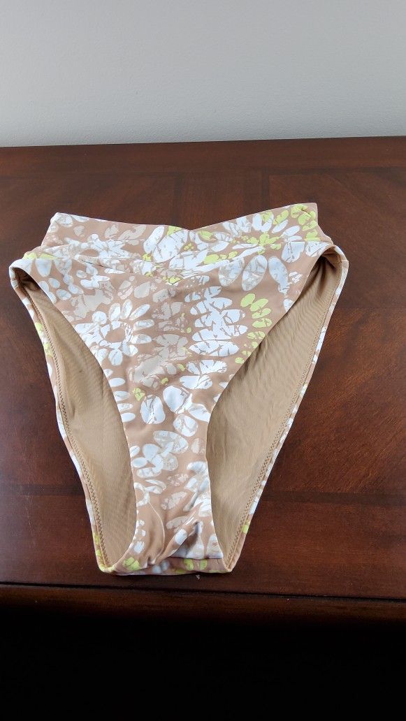 Aerie Crossover High Cut Bikini Bottom Size Small