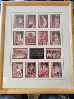 92 ,93 IU Basketball Big Ten Championship Cards
