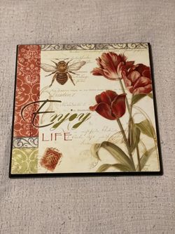 Enjoy life Wall Decor
