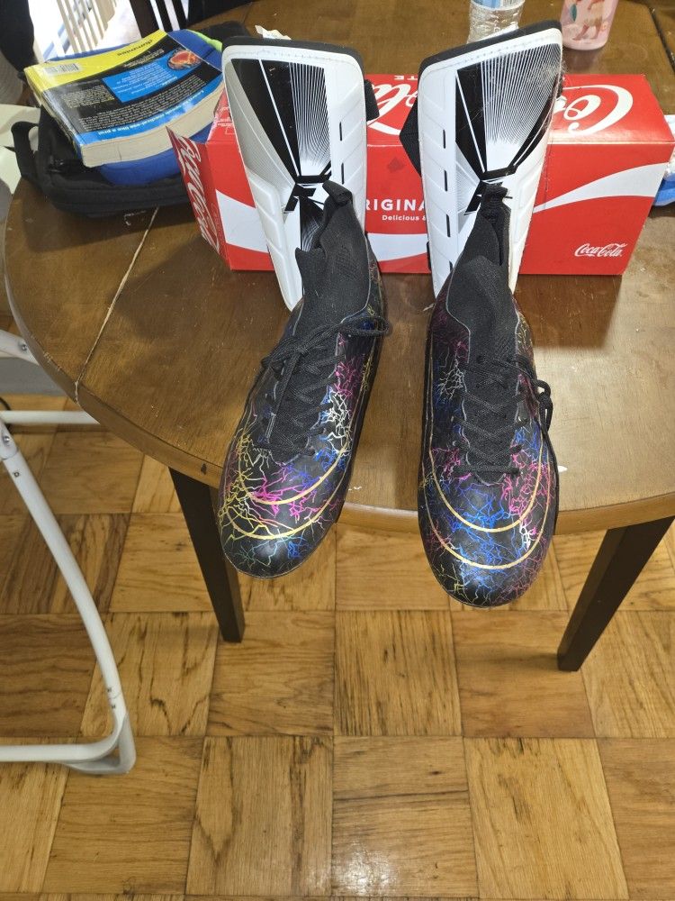 Soccer Shoes/ Knee Pads