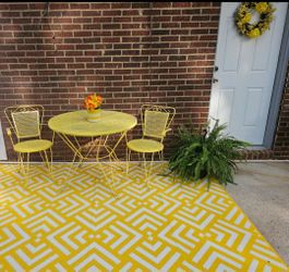 Antique table & door reef