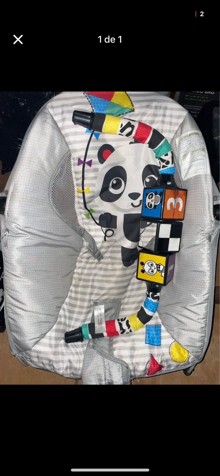 Vibrator, baby gym, treadmill